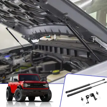 2 елемента Предна Хидравлична Барабани Качулка Укрепване Барабани Амортизационни Багажник Система за подпомагане на MaxLIFT ELITE е Съвместима с 2021 2022 Ford Bronco
