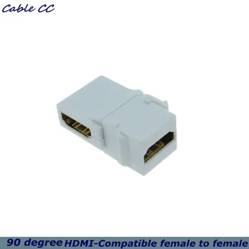 90 градуса под прав ъгъл HDMI-Съвместим 1.4 Вграден щепсел тип 