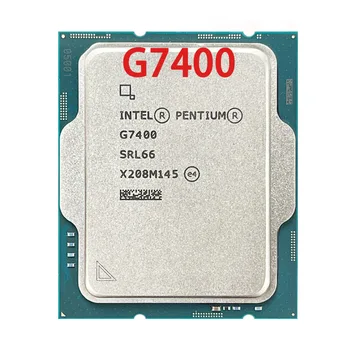 Intel Pentium G7400 3,7 Ghz Двуядрен процесор с 4 нишки Процесор 10 НМ L3 = 6 М 46 W LGA 1700