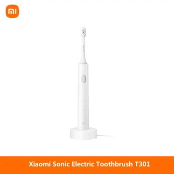 Xiaomi Звукова Електрическа Четка за Зъби T301 С Висока Вибрация IPX8 50 Дни Автономна работа Зъби Mijia Безжична Зареждане на Четка за Зъби с Ниско Ниво на шума