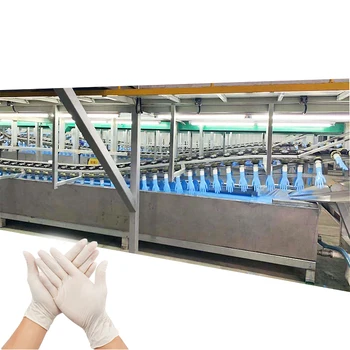 Автоматична машина за производство на нитриловых ръкавици машина за производство на латексови ръкавици