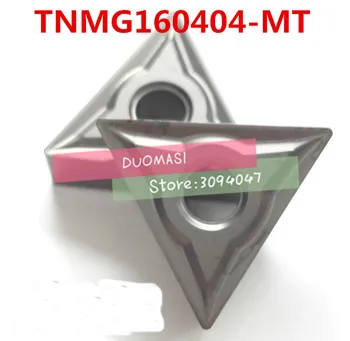 Безплатна доставка, керамично острие, 10 бр., металокерамични поставяне TNMG160404-MT, обработка и висока степен на завършеност, поставяне на MTFNR/MTGNR