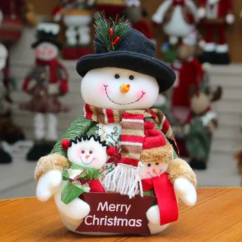 Дядо Коледа е Коледната Кукла Забавни Коледни Декорации за Дома Лосове Коледни Украси Коледно Дърво Декор 2022 Навидад Натальные Подаръци