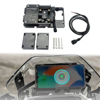 За BMW R1200GS R1250GS F700GS F800GS F750GS F850GS F900XR Безжична Зареждане на Мобилен Телефон, GPS Навигация притежателя на мобилен телефон