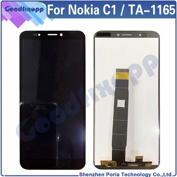 За Nokia C1 TA-1165 LCD Дисплей, Сензорен Екран на Таблета Събрание Замяна