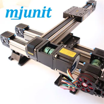 Линейна употреба MJUNIT MJ45 с колан задвижвани, 3-аксиален дървена фреза с ЦПУ и 3D-машина за рязане на пяна, линейна употреба