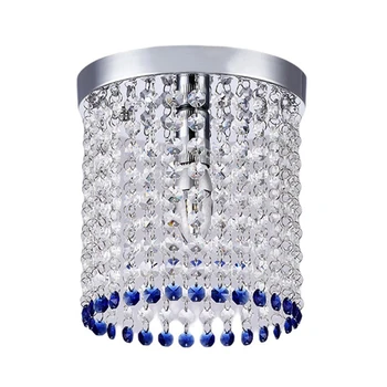 Модерен Хром Блясък LED Кристални плафониери Лампата на Тавана Лампа Кристали Оценките на осветителни Тела, Декорация на Дома