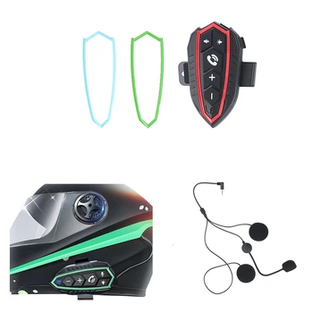 Мотоциклет Bluetooth-каска с усилвател, Гласов Асистент, Заседателна Слушалки с микрофон с функция за Шумопотискане с ЦПУ