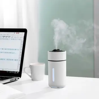 Нов Цветен Овлажнител на Въздух С Чаша, Акумулаторна Кола Ароматерапевтични Дифузьор, USB Преносим Овлажнител на Въздуха За Домашна Кола