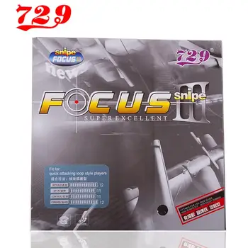 Оригинален 729 Фокус 3 Нелипкий Калъф За тенис на маса/Гуми за тенис на маса/Гума за пинг-понг Изпрати защитен филм XVT