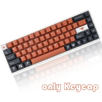 Преработен, отвори Капачка за Ключове OEM Profile БОЯДИСВАТ-SUB PBT Keycap 76 Комбинации За ключа Cherry MX 61 64 68 Индивидуални Механична Клавиатура