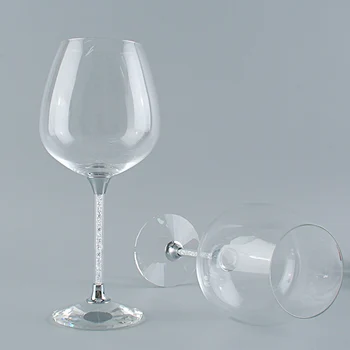 Промоционални Прозрачни Чаши За Вино Кристални Сватбени Чаши За Печене На Птици И Младоженеца Торта Маса Напитка Стъклени Съдове За Декорация