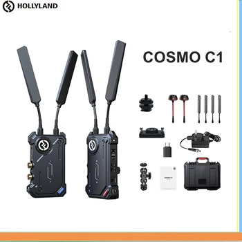 Професионален Безжичен Видеопередатчик Hollyland Cosmo C1 SDI Интерфейс SDI За Видеопередатчика Спортни Дейности За производство на Филми