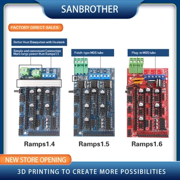 Рампи 1,6 контролен Панел разширение с Радиатор Модернизирани Рампи 1,4/1,5 за такси 3D принтер arduino
