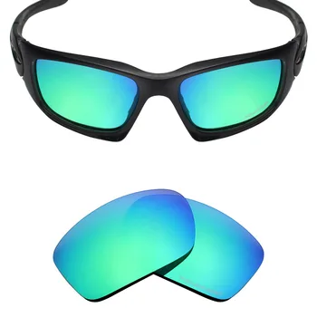 Сменяеми Лещи SNARK POLARIZED Resist от морската вода за Слънчеви Очила Oakley Scalpel Изумрудено Зелен Цвят