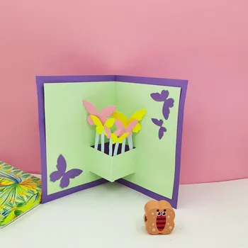 Тънки игри с Карти Печати на Пеперудата Умира Животни Шаблони За Релеф и Рязане Занаяти 